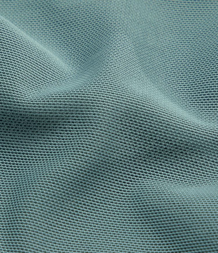midi-rok met hoge taille trekkoord contrasterend mesh en 2-in-1 zakken zwierig model en wijdvallend model.
