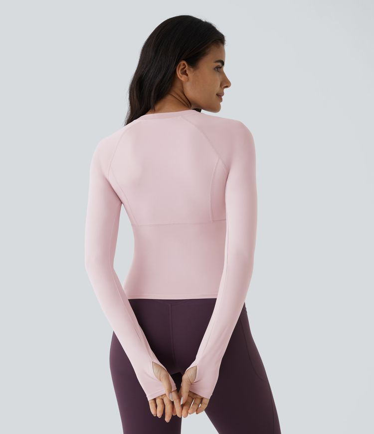 yoga sporttop met stevige duimgat